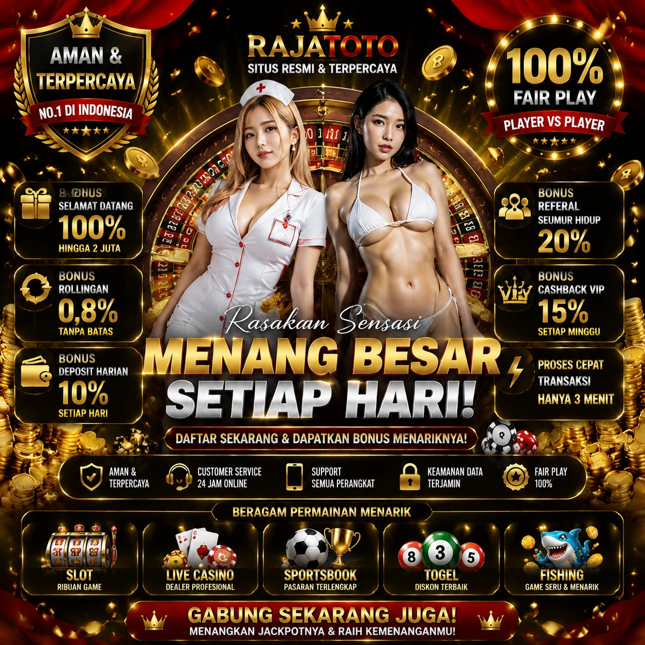 qrtoto APK — gak dipotong pulsa